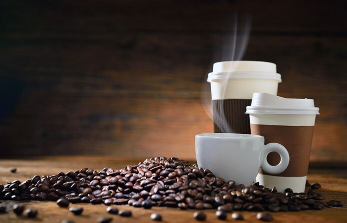 Kaffee als verbotenes Produkt bei gleichzeitiger Einnahme eines Vitamins zur Steigerung der Potenz