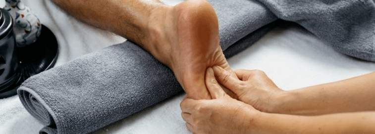 Fußmassage zur Leistungssteigerung