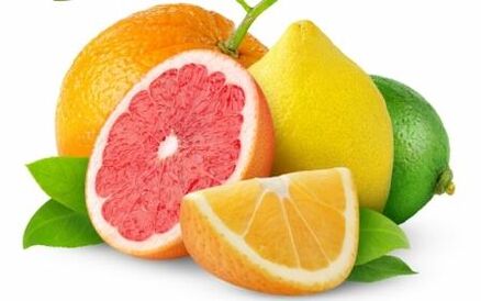 Vitamine in Zitrusfrüchten für männliche Kraft